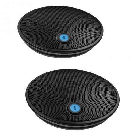 Logitech Kit de Micrófonos de Expansión para GROUP, 2 Unidades, Negro Logitech Kit de Micrófonos de Expansión para GROUP, 2 Unidades, Negro